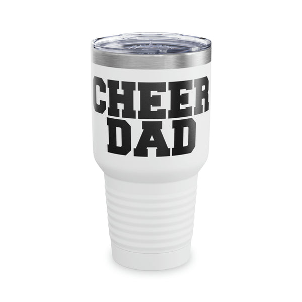 Cheer Dad Ringneck Tumbler, 30oz Gift For Him