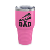Cheer Dad Ringneck Tumbler, 30oz Gift For Him
