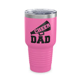 Cheer Dad Ringneck Tumbler, 30oz Gift For Him