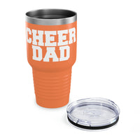 Cheer Dad Ringneck Tumbler, 30oz Gift For Him