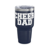 Cheer Dad Ringneck Tumbler, 30oz Gift For Him