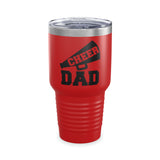Cheer Dad Ringneck Tumbler, 30oz Gift For Him