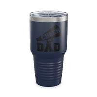 Cheer Dad Ringneck Tumbler, 30oz Gift For Him