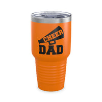 Cheer Dad Ringneck Tumbler, 30oz Gift For Him
