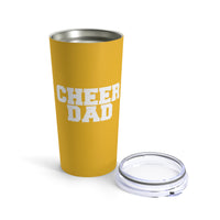 Yellow Cheer Dad Tumbler 20oz Gift For Him