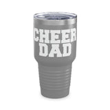 Cheer Dad Ringneck Tumbler, 30oz Gift For Him