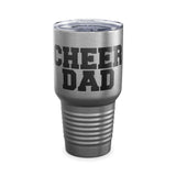 Cheer Dad Ringneck Tumbler, 30oz Gift For Him