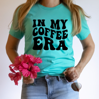 In My Coffee Era Svg Files For Cricut, Coffee Svg, Coffee Quotes Svg Dxf Png Eps Cut Files Silhouette