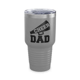Cheer Dad Ringneck Tumbler, 30oz Gift For Him