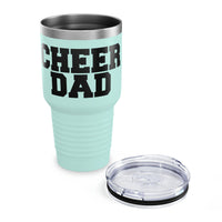 Cheer Dad Ringneck Tumbler, 30oz Gift For Him