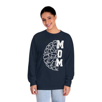Cheer Mom Shirt Long Sleeve T-Shirt With Pom Pom Gift For Her