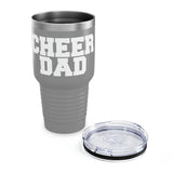 Cheer Dad Ringneck Tumbler, 30oz Gift For Him