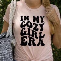 In My Cozy Girl Era Svg Files For Cricut, Cozy Girl Svg, Cozy Era Svg Dxf Png Eps Cut Files Silhouette