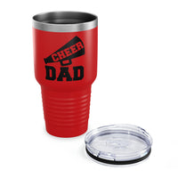 Cheer Dad Ringneck Tumbler, 30oz Gift For Him