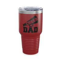 Cheer Dad Ringneck Tumbler, 30oz Gift For Him