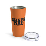 Orange Cheer Dad Tumbler 20oz Gift For Him
