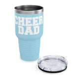 Cheer Dad Ringneck Tumbler, 30oz Gift For Him