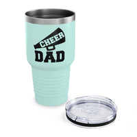 Cheer Dad Ringneck Tumbler, 30oz Gift For Him