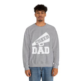 Cheer Dad Shirt With Megaphone Crewneck Sweatshirt Gift For Him