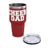 Cheer Dad Ringneck Tumbler, 30oz Gift For Him