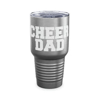 Cheer Dad Ringneck Tumbler, 30oz Gift For Him