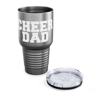 Cheer Dad Ringneck Tumbler, 30oz Gift For Him
