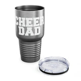 Cheer Dad Ringneck Tumbler, 30oz Gift For Him