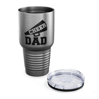 Cheer Dad Ringneck Tumbler, 30oz Gift For Him