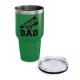 Cheer Dad Ringneck Tumbler, 30oz Gift For Him