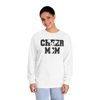 Cheer Mom Shirt Long Sleeve T-Shirt With Cheerleader Gift For Her