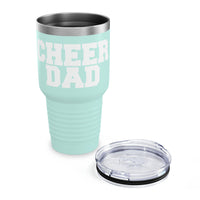 Cheer Dad Ringneck Tumbler, 30oz Gift For Him