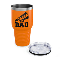 Cheer Dad Ringneck Tumbler, 30oz Gift For Him