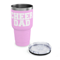 Cheer Dad Ringneck Tumbler, 30oz Gift For Him