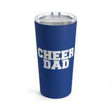 Dark Blue Cheer Dad Tumbler 20oz Gift For Him