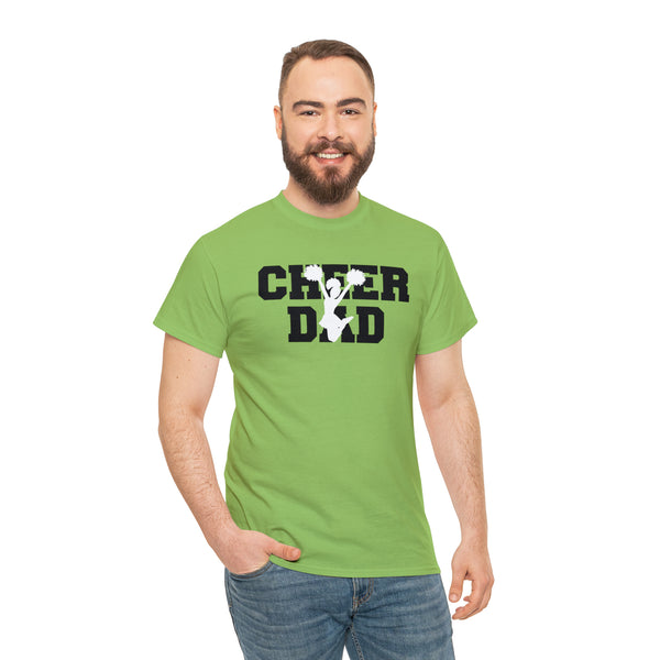 Cheer Dad T Shirt With Cheerleader Unisex Graphic Shirt Gift For Him