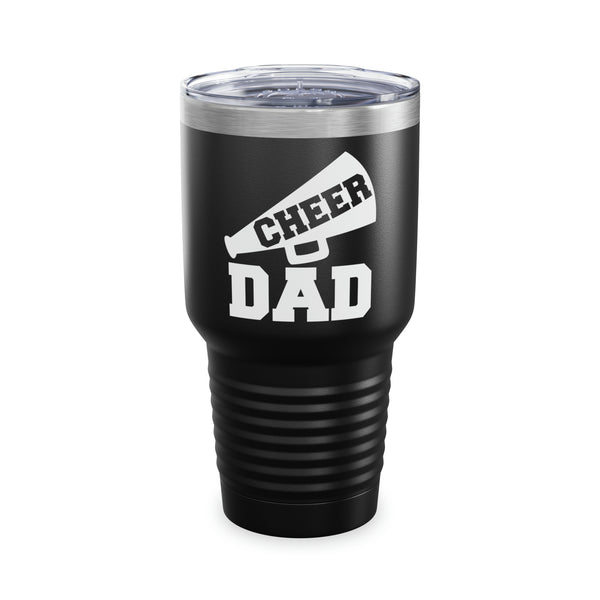 Cheer Dad Ringneck Tumbler, 30oz Gift For Him