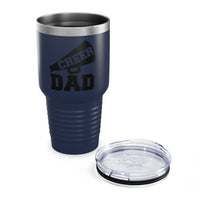 Cheer Dad Ringneck Tumbler, 30oz Gift For Him