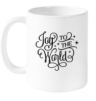 Joy To The World Christmas Coffee Mug