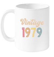 1979 Retro Vintage Birth Year Blast Coffee Mug, Tumbler, Wine Glass