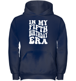 In My Fifth Birthday Era Birthday Shirt Kids Tee, Hoodie, Sweatshirt