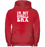 In My Baseball Era Sports Shirt Kids Heavyweight Pullover Hoodie