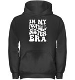 In My Football Sister Era Sports Shirt Kids Heavyweight Pullover Hoodie