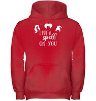 Hocus Pocus I Put A Spell on You Kids Heavyweight Pullover Hoodie