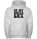 In My Soccer Era Sports Shirt Kids Heavyweight Pullover Hoodie