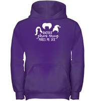 Hocus Pocus Another Glorious Morning Makes Me Sick Kids Heavyweight Pullover Hoodie