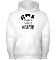 Hocus Pocus It's Just A Bunch Of Hocus Pocus Kids Heavyweight Pullover Hoodie