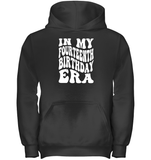 In My Fourteenth Birthday Era Birthday Shirt Kids Heavyweight Pullover Hoodie