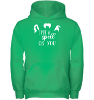 Hocus Pocus I Put A Spell on You Kids Heavyweight Pullover Hoodie