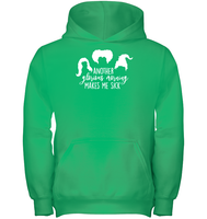 Hocus Pocus Another Glorious Morning Makes Me Sick Kids Heavyweight Pullover Hoodie