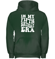 In My Fifth Birthday Era Birthday Shirt Kids Tee, Hoodie, Sweatshirt